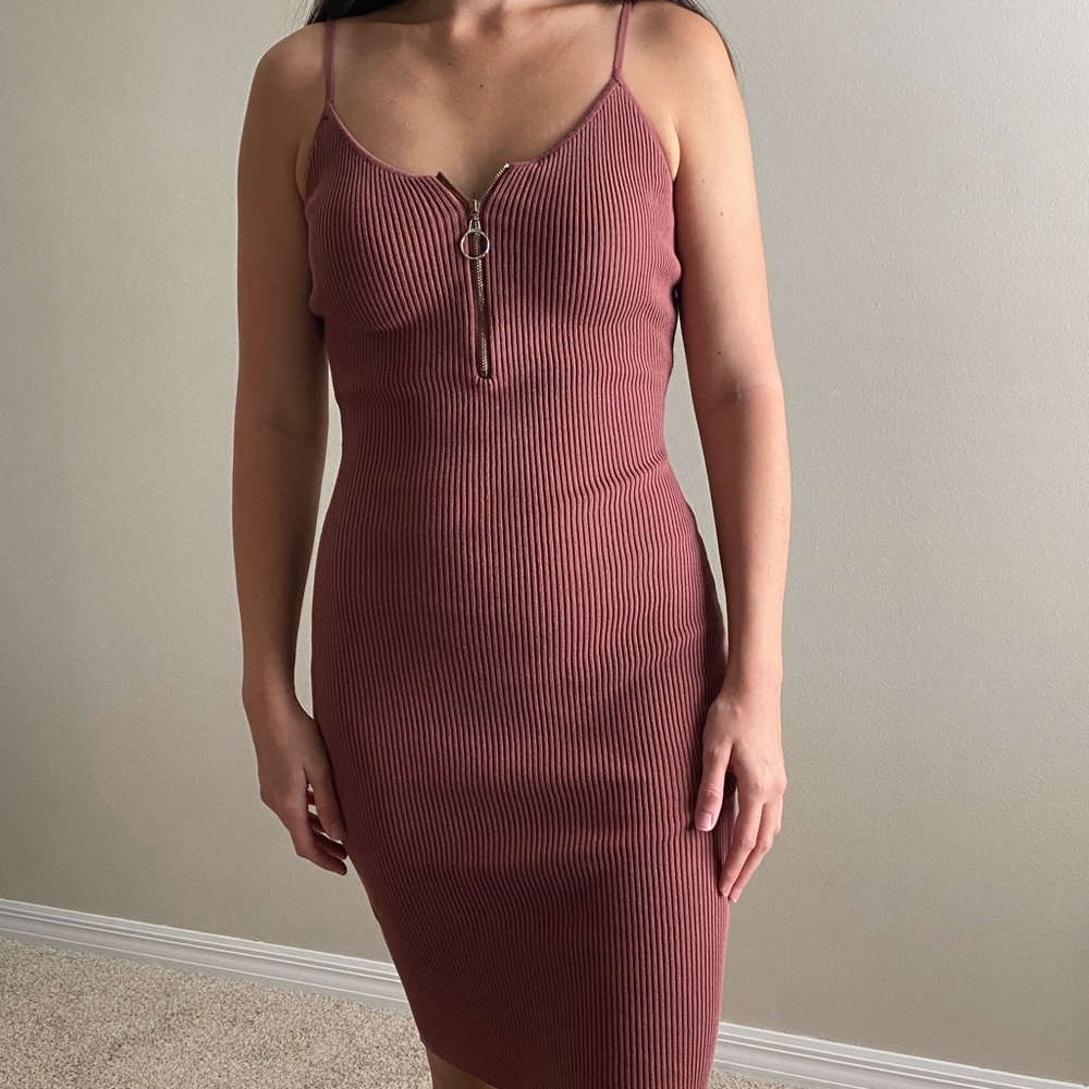 Ribbed dress